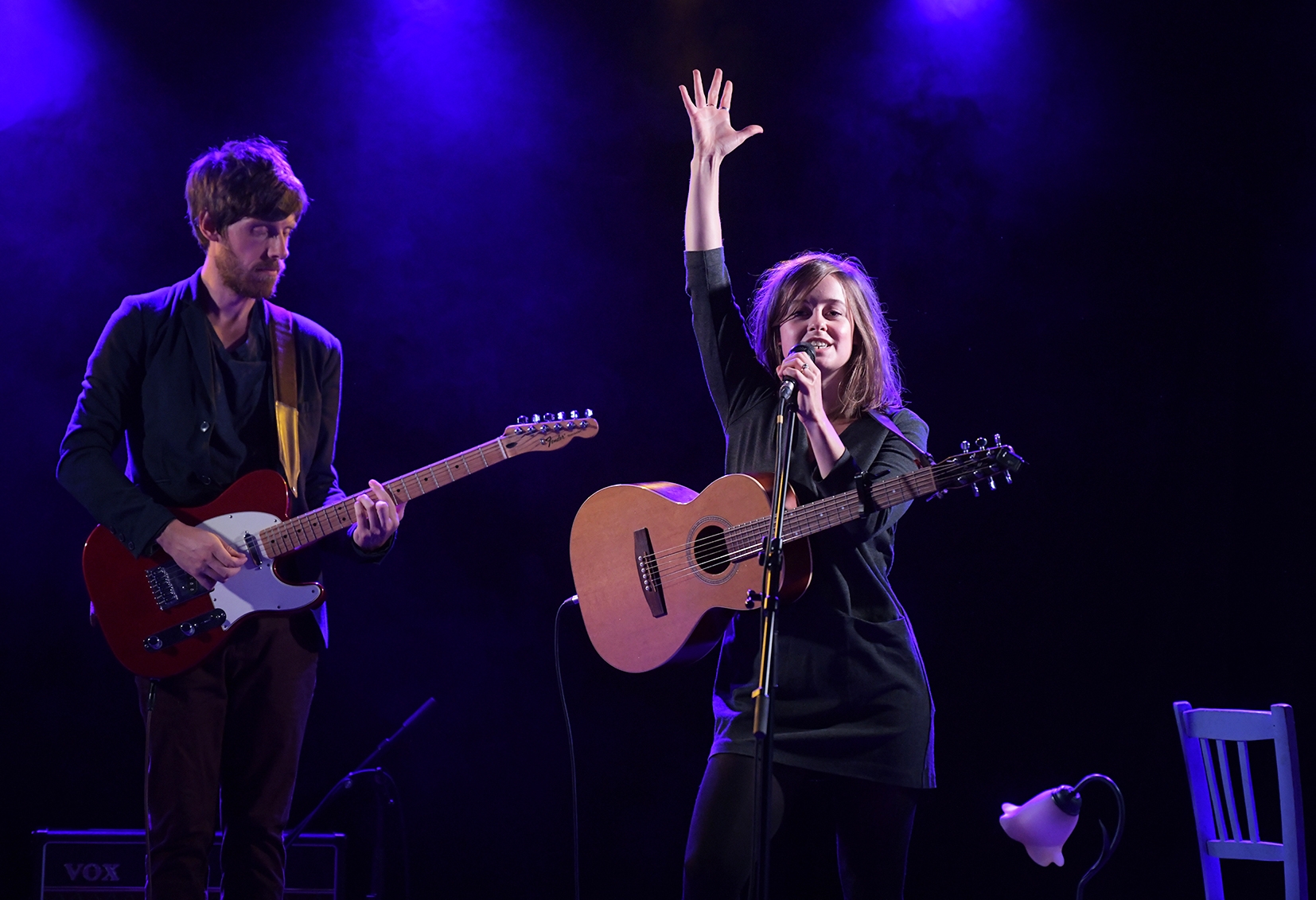 Leila Huissoud et Kevin Fauchet